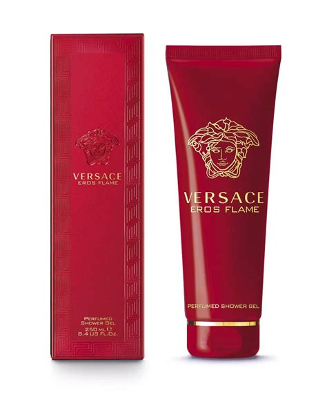 versace eros flame bath and shower gel 8.4 ounce|Versace Eros shampoo.